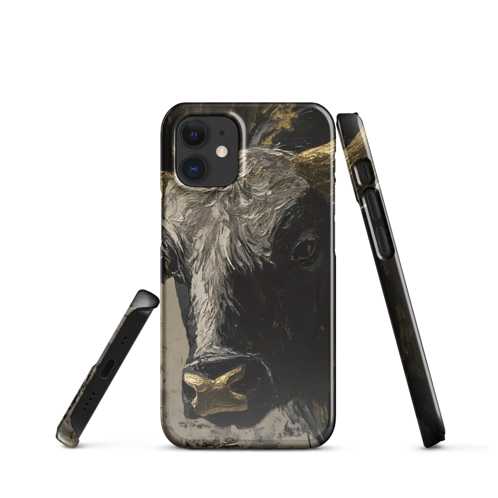 Majestic Bull: The Power in Black and Gold