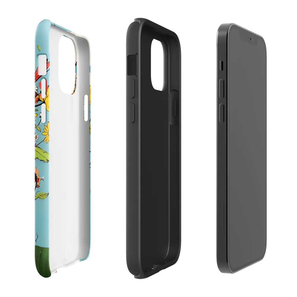 Whimsical Bloom | Phone Case |  12 Pro | Tough Case | Matte
