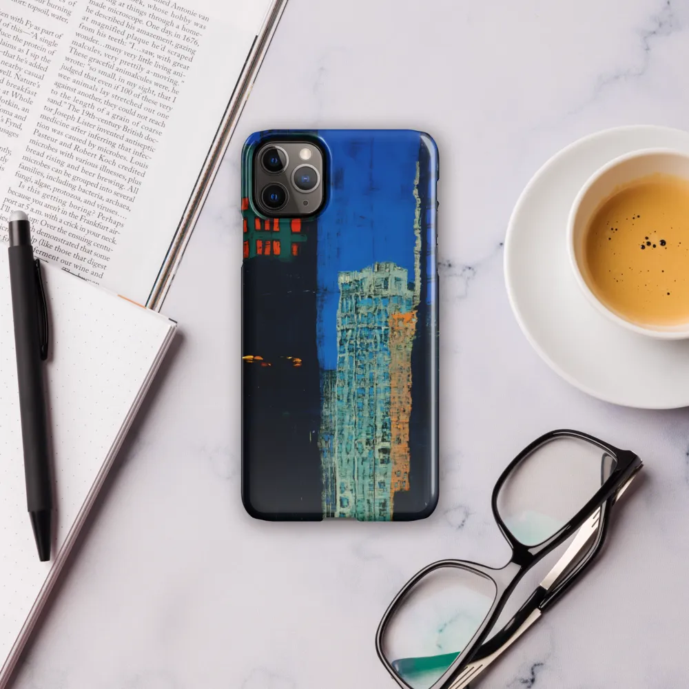 Urban Reflections: An Abstract Cityscape | Phone Case |  11 Pro Max | Snap Case | Glossy