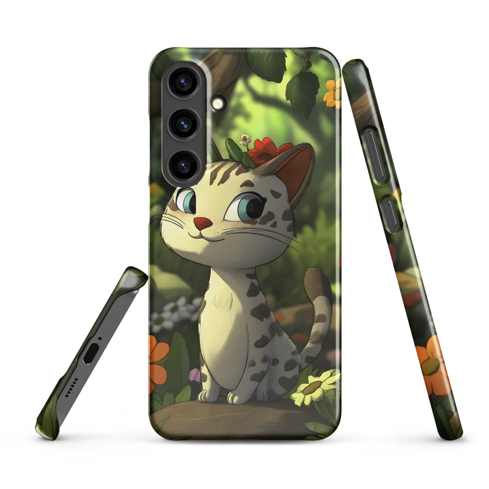 Whimsical Forest Cat