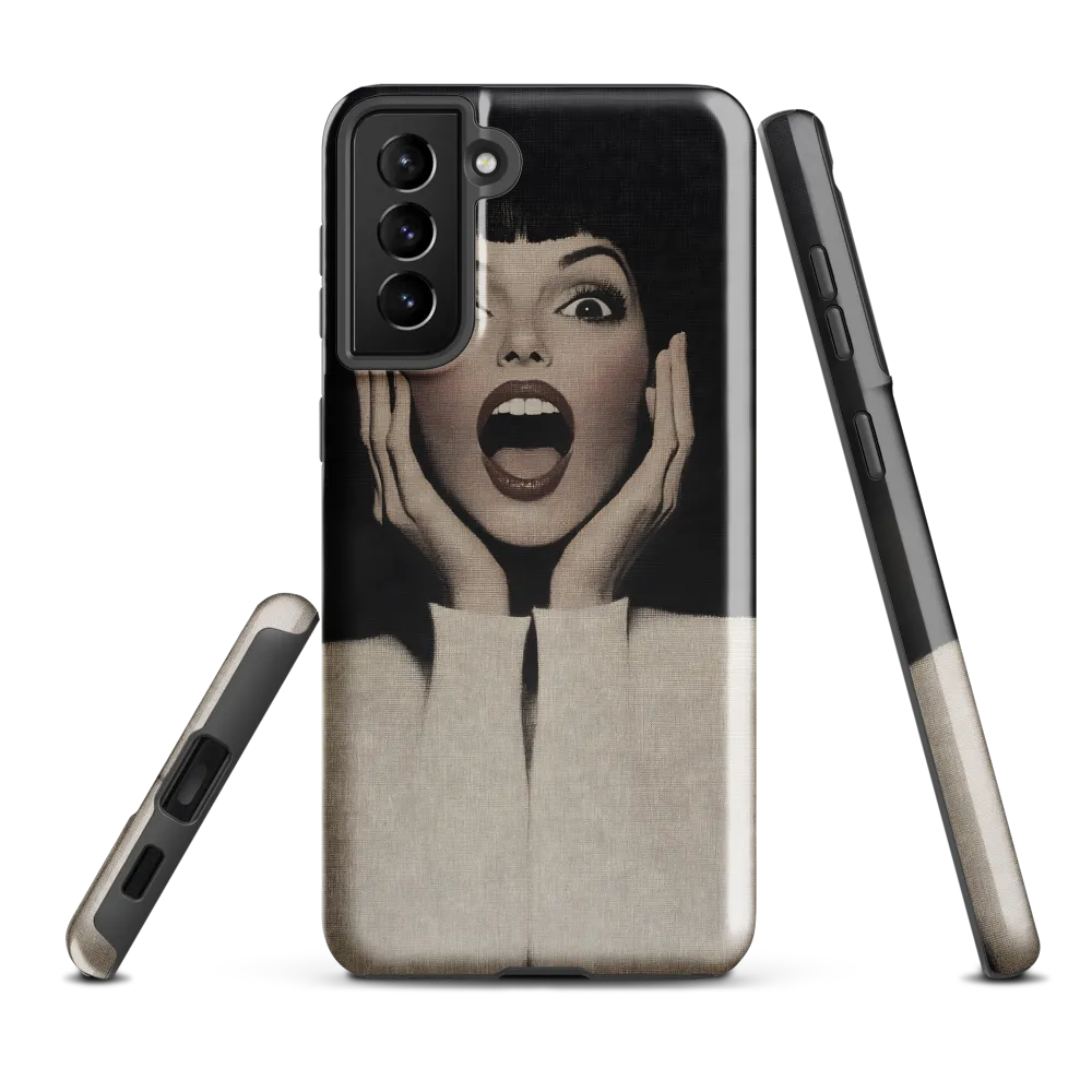 Eloquent Expression | Phone Case |  S21 Plus | Tough Case | Glossy