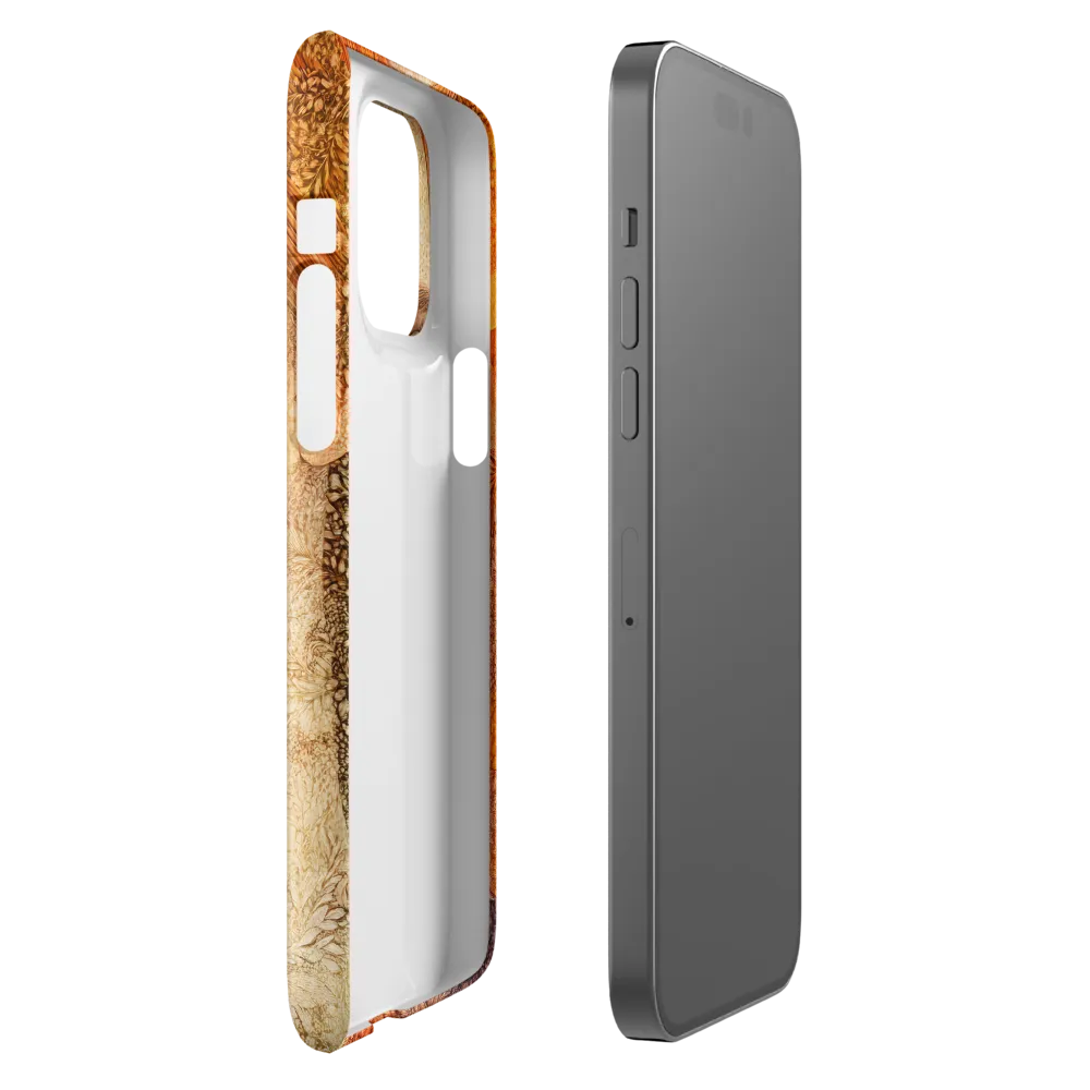 Embracing Autumn's Glow | Phone Case |  14 Pro Max | Snap Case | Glossy