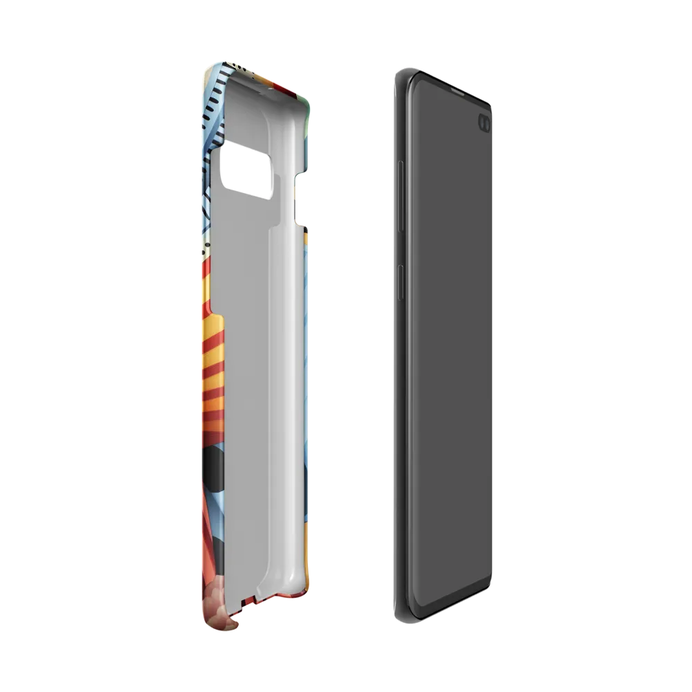 Symphony of Shapes | Phone Case |  S10 | Snap Case | Matte