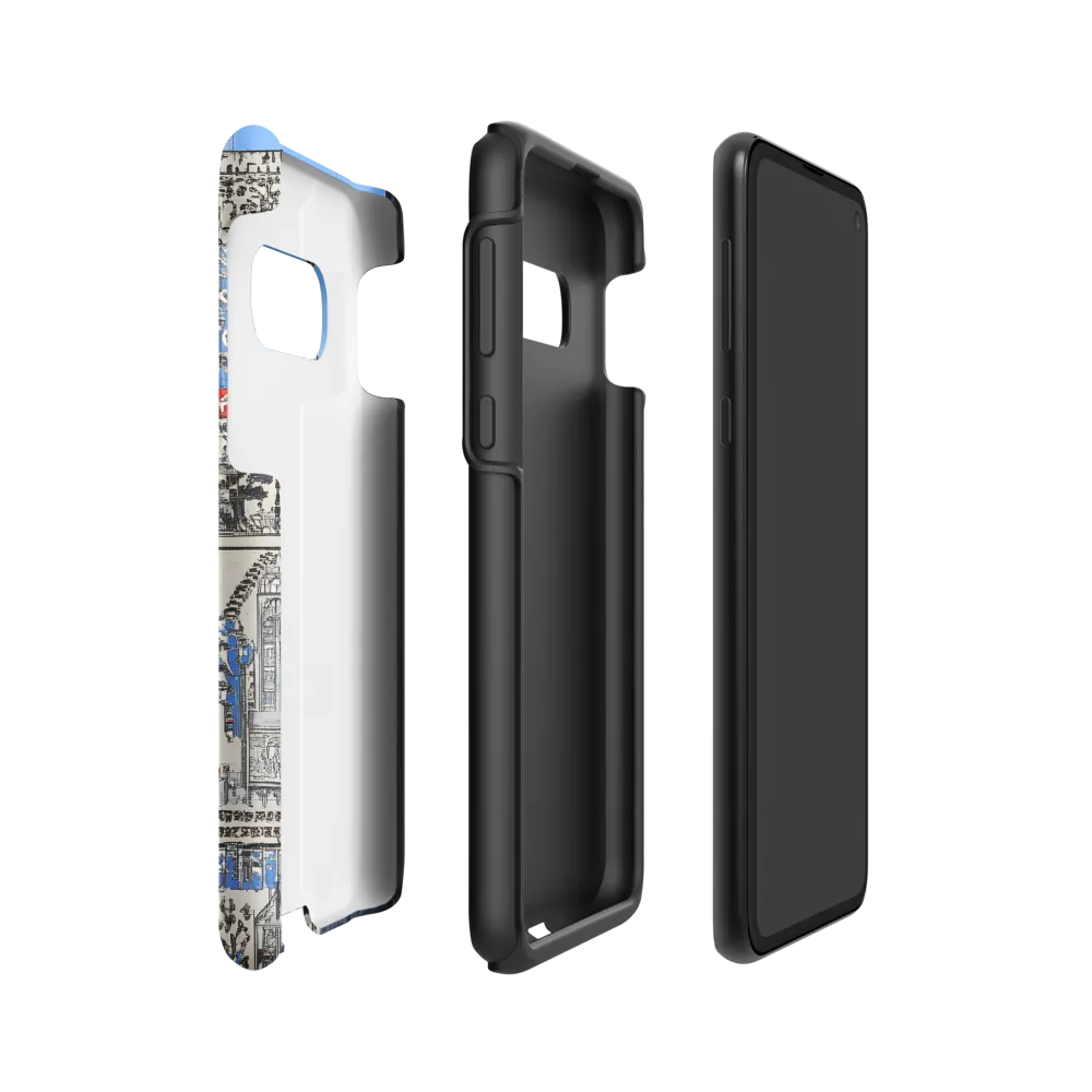 Urban Elegance: New York's Iconic Skyline | Phone Case |  S10e | Tough Case | Matte