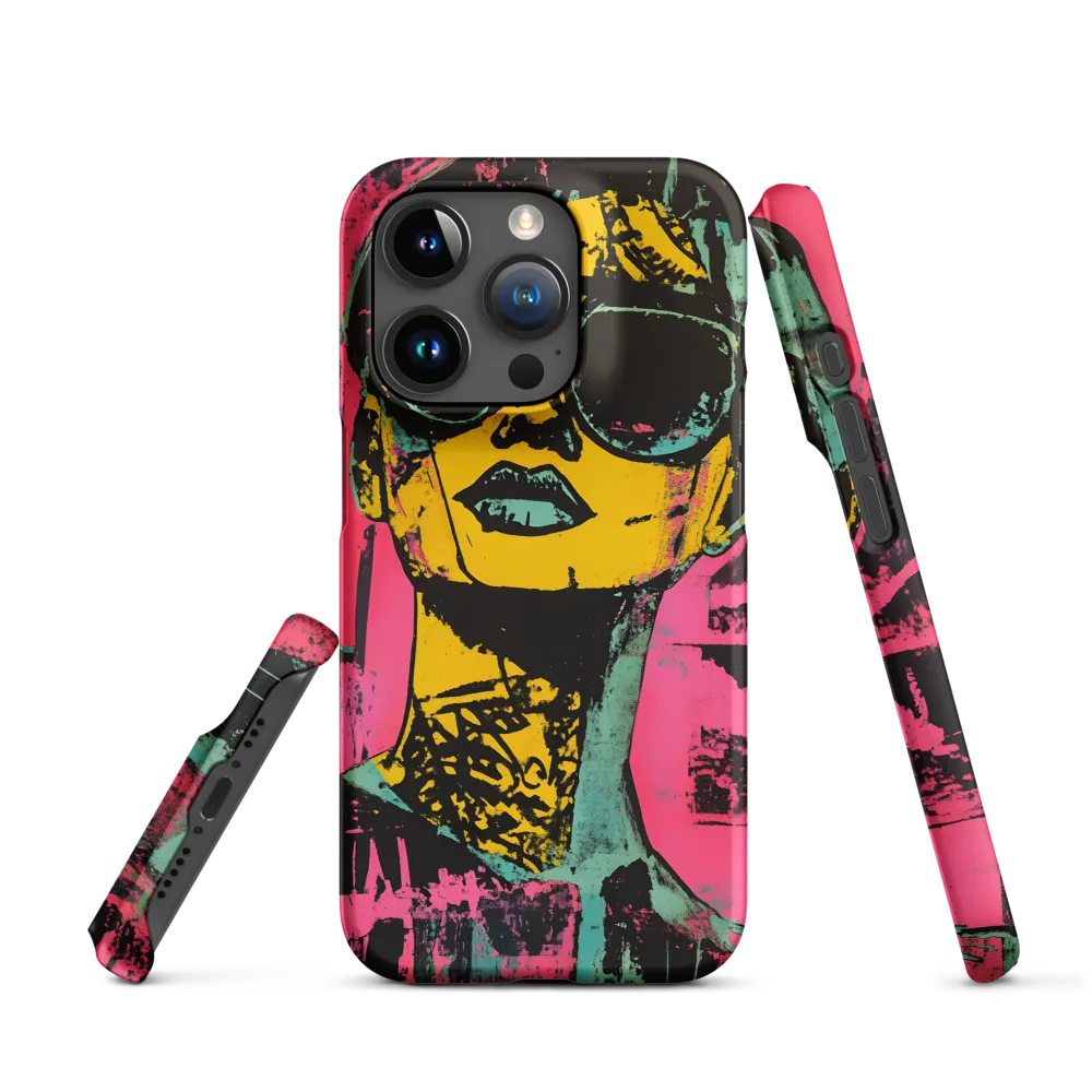 Confident Portrait in Neon Colors