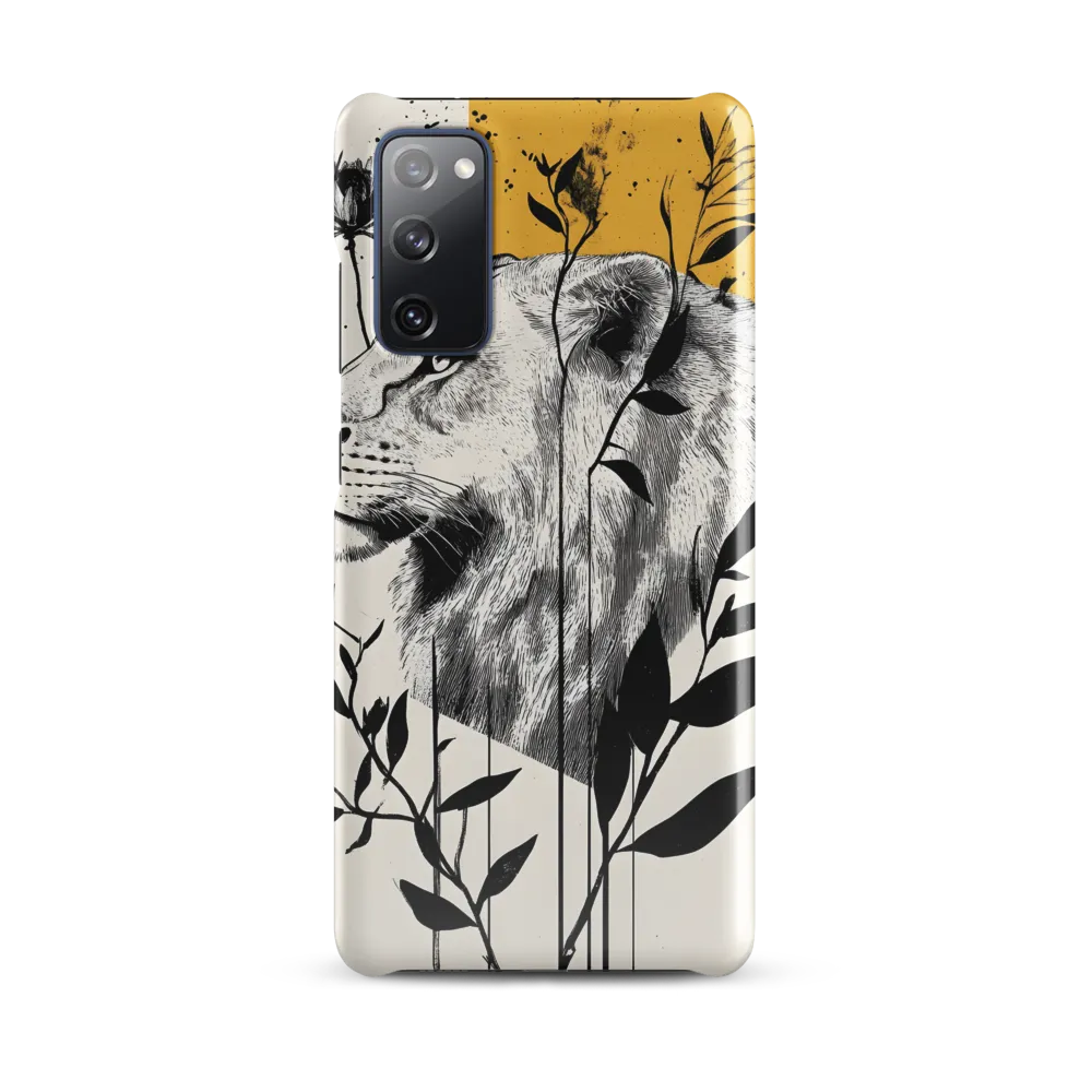 Regal Serenity: The Lion and Flora