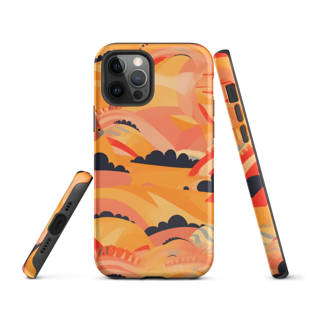 Whispers of the Abstract Horizon | Phone Case |  12 Pro | Tough Case | Matte