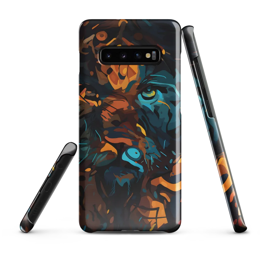 Tropical Enigma: A Wildlife Quartet | Phone Case |  S10 Plus | Snap Case | Glossy