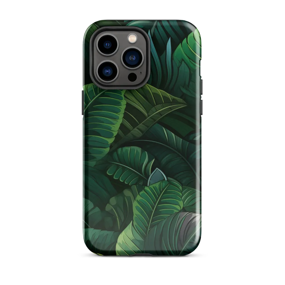 Lush Canopy: A Tropical Foliage Study