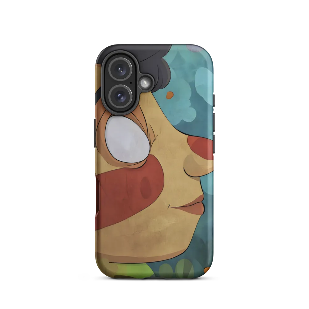 Playful Whimsy: A Character Portrait | Phone Case