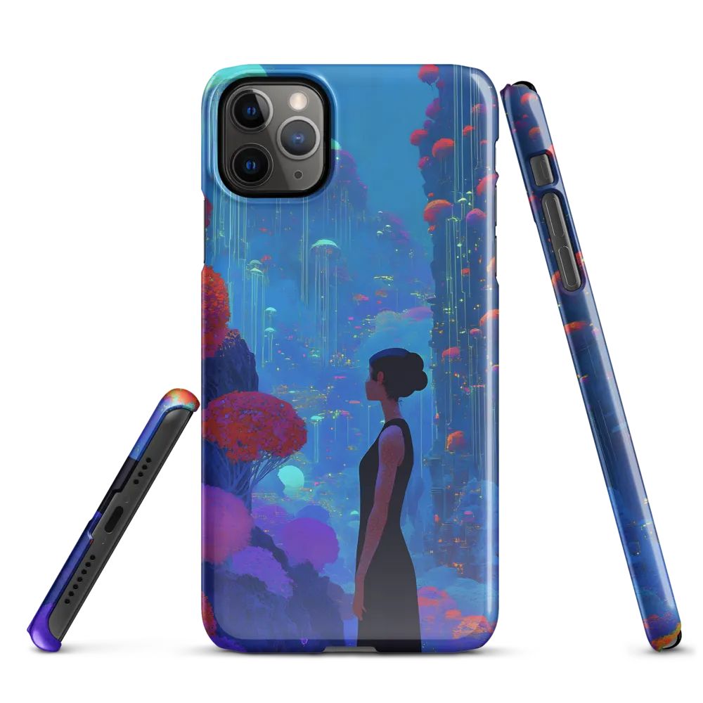 Whispers of Bioluminescence | Phone Case |  11 Pro Max | Snap Case | Glossy