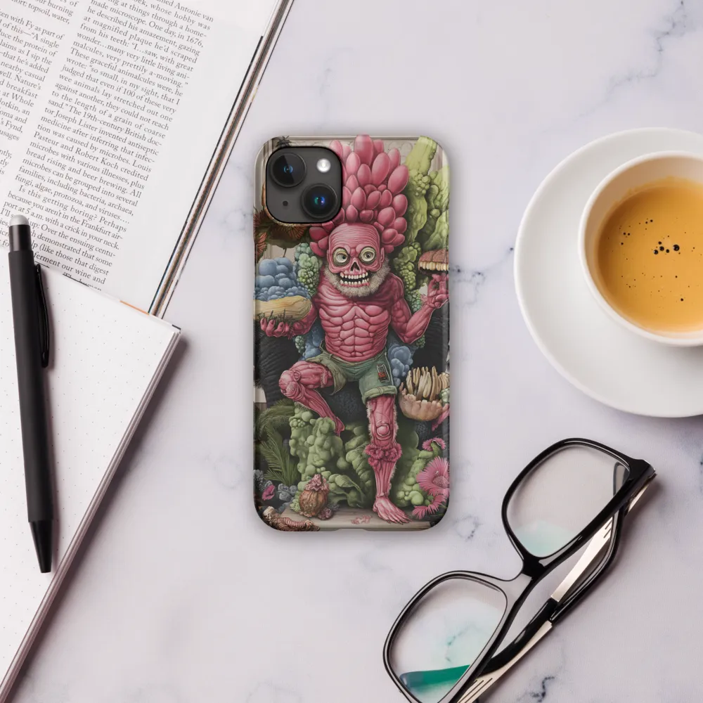 Reimagined Vitality: A Whimsical Encounter | Phone Case |  15 Plus | Snap Case | Matte