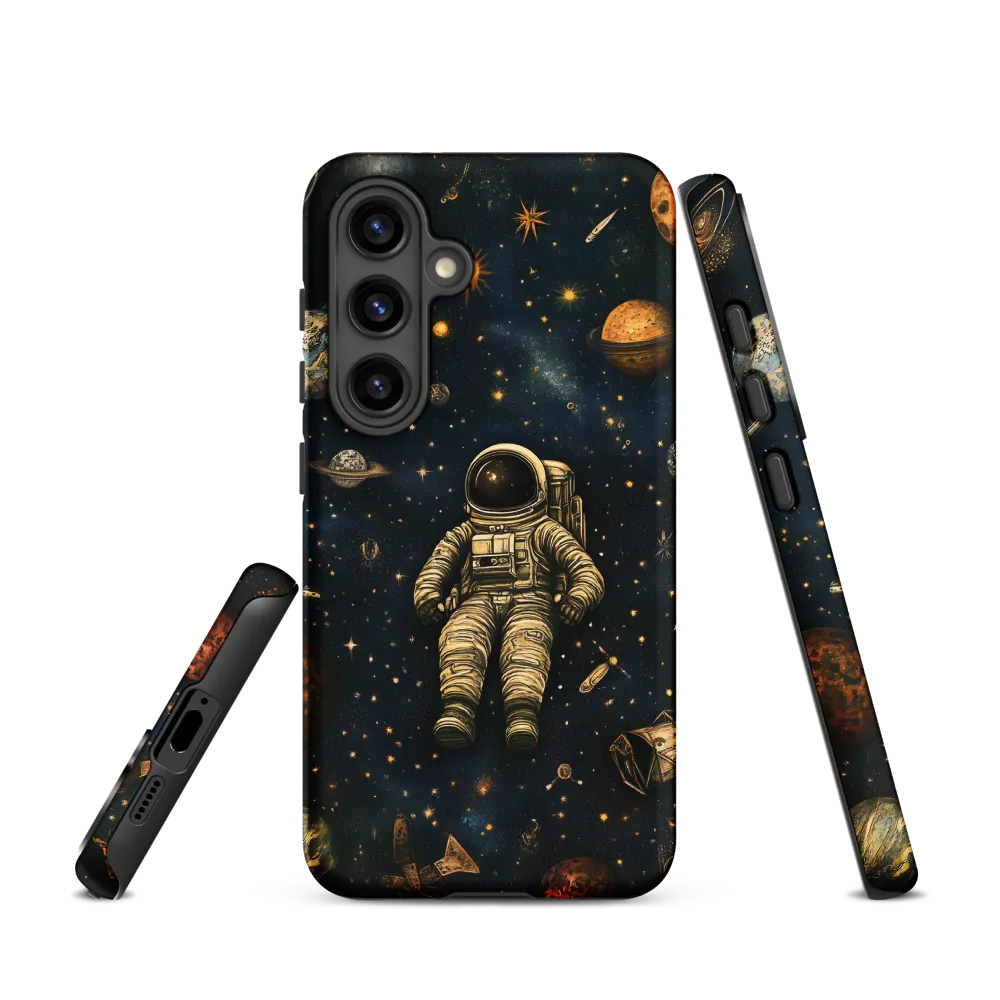 Cosmic Voyage: An Astronaut's Solitude