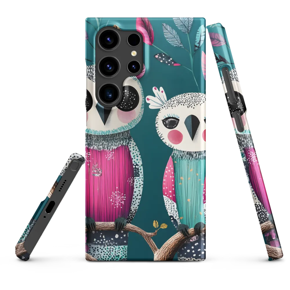 Whimsical Duo: A Celebration of Nature and Color