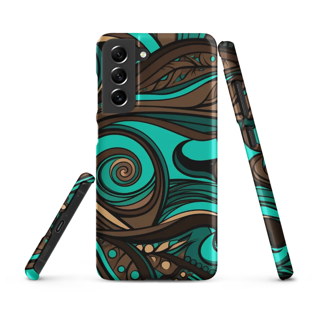 Fluctuating Currents | Phone Case |  S21 FE | Snap Case | Matte