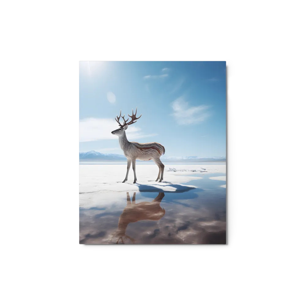 Majesty in Reflection | Metal Print | 8″×10″