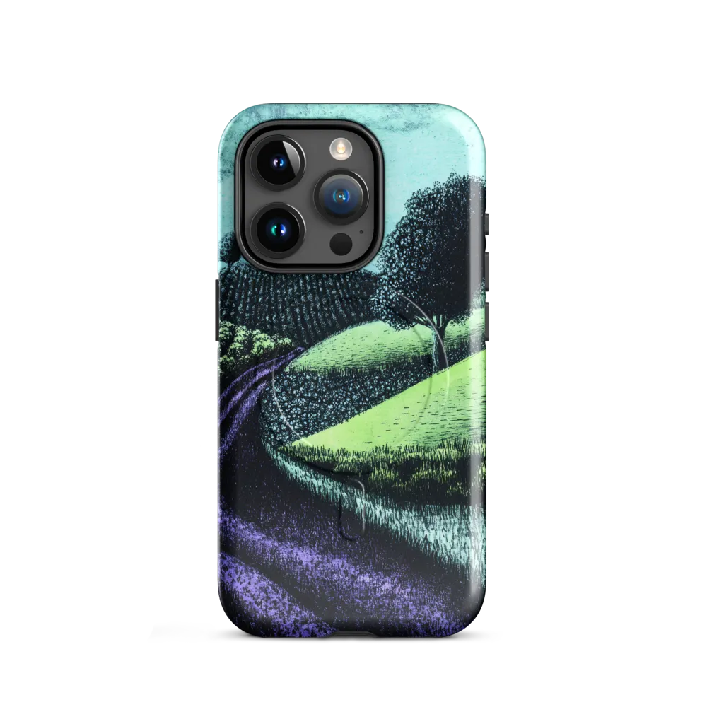 Winding Serenity: A Modern Landscape