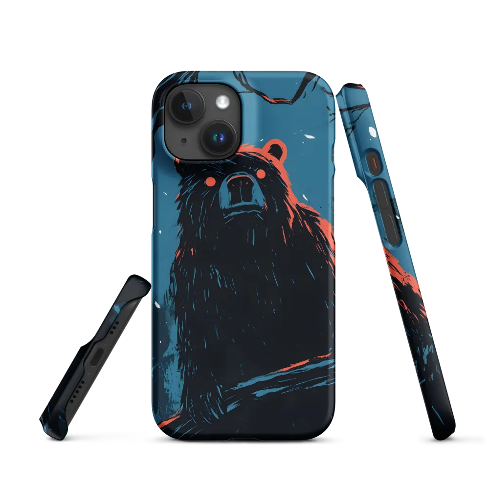 Eerie Majesty: A Bear in the Night
