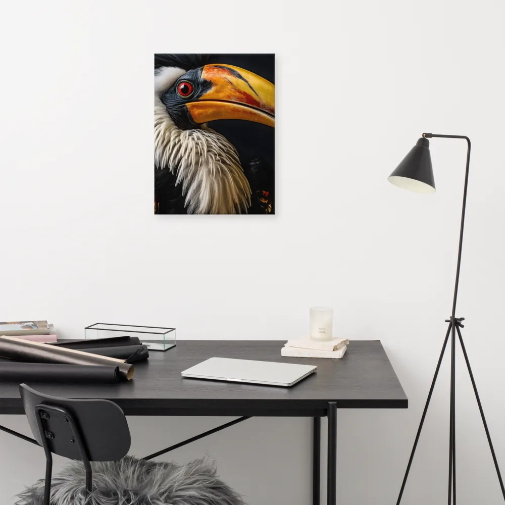 Majestic Hornbill Portrait