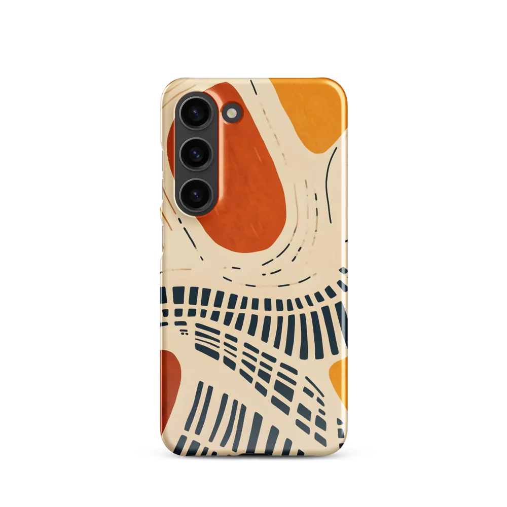 Urban Patterns in Harmony | Phone Case |  S23 | Snap Case | Glossy