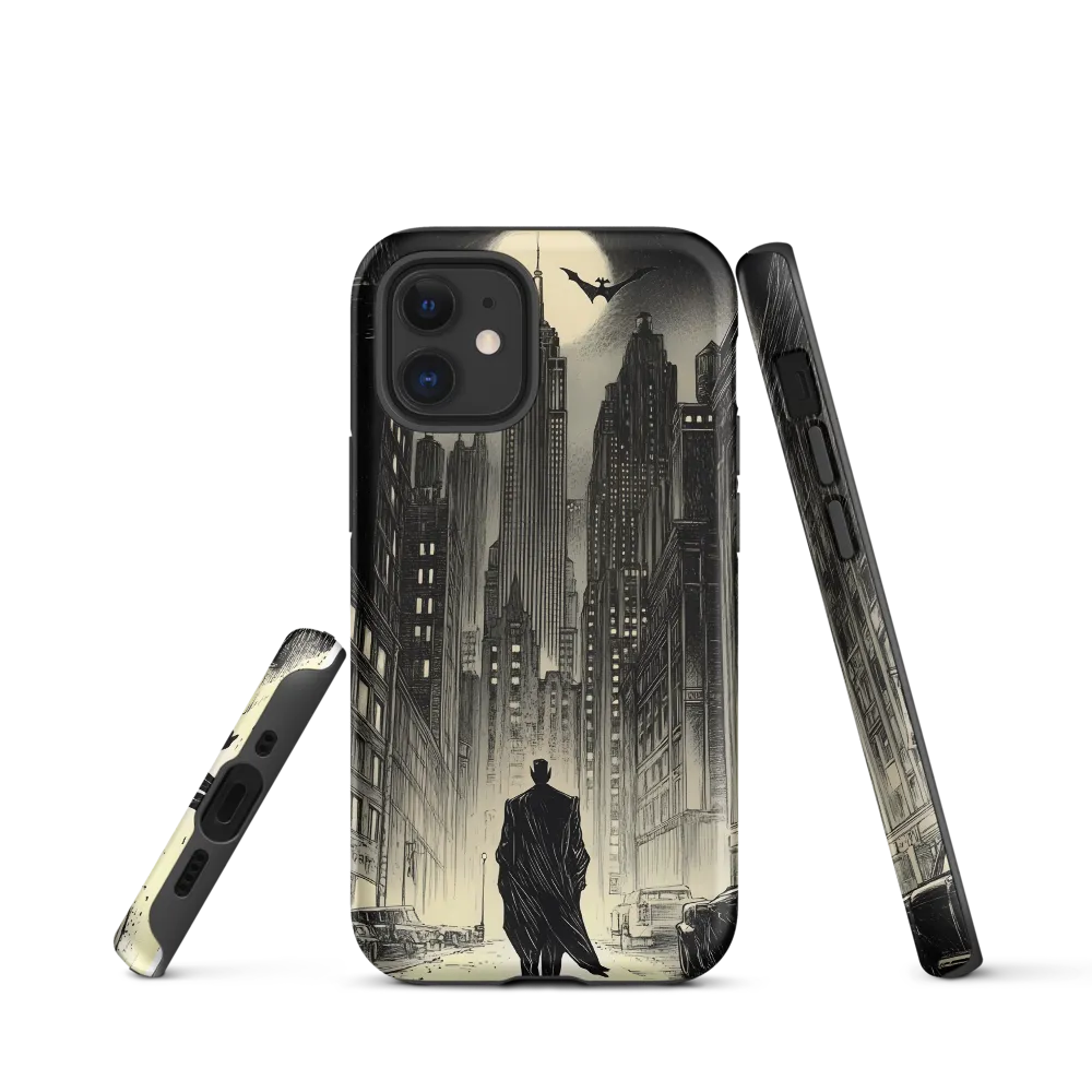 Shadows of the Gotham Night | Phone Case |  12 mini | Tough Case | Matte