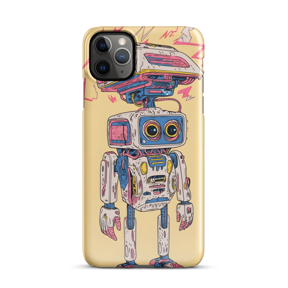 Whimsical Robot Delight | Phone Case |  11 Pro Max | Snap Case | Glossy