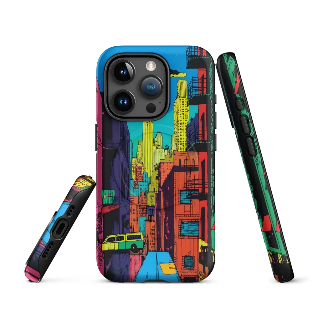 Urban Vibrance: A Pop Art Cityscape