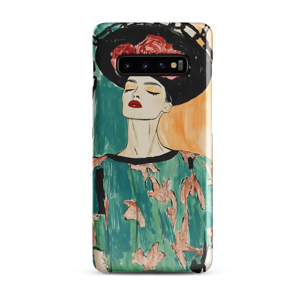 Portrait of Elegance | Phone Case |  S10 Plus | Snap Case | Glossy