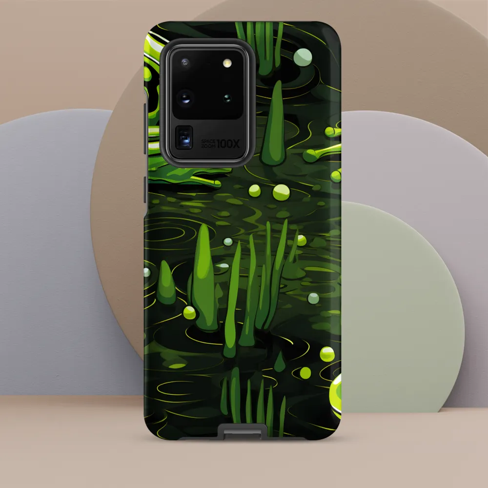 Green Harmony: Life Beneath the Surface
