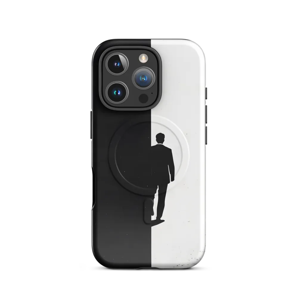 Shadows of Duality | Phone Case |  16 Pro | MagSafe® Tough Case | Glossy