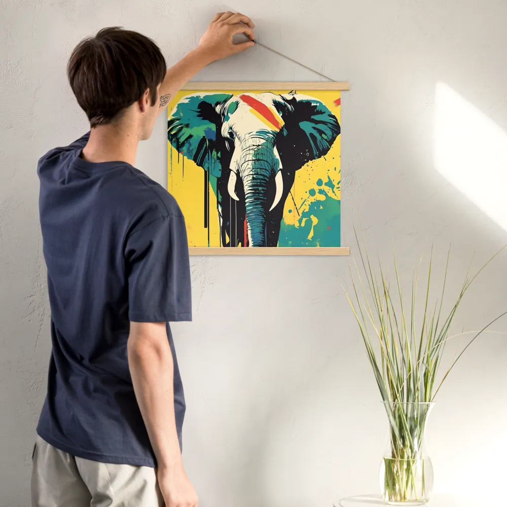 Elegance of the Wild: A Colorful Harmony