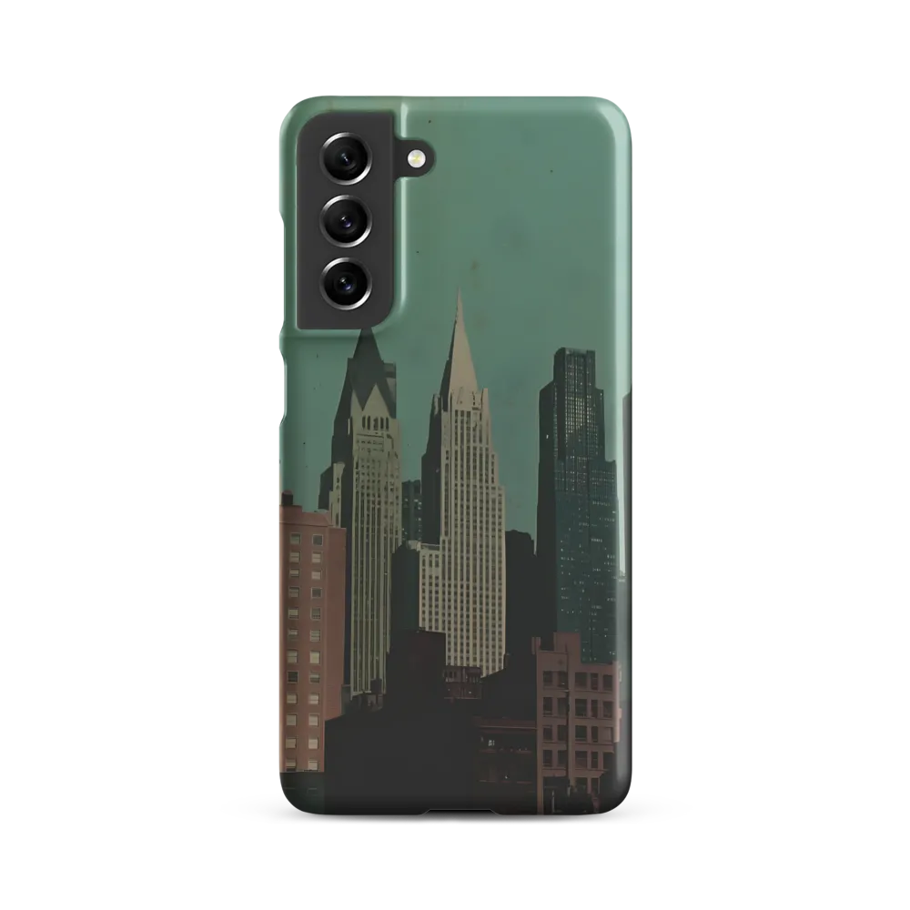 Urban Nostalgia: A Retro Cityscape