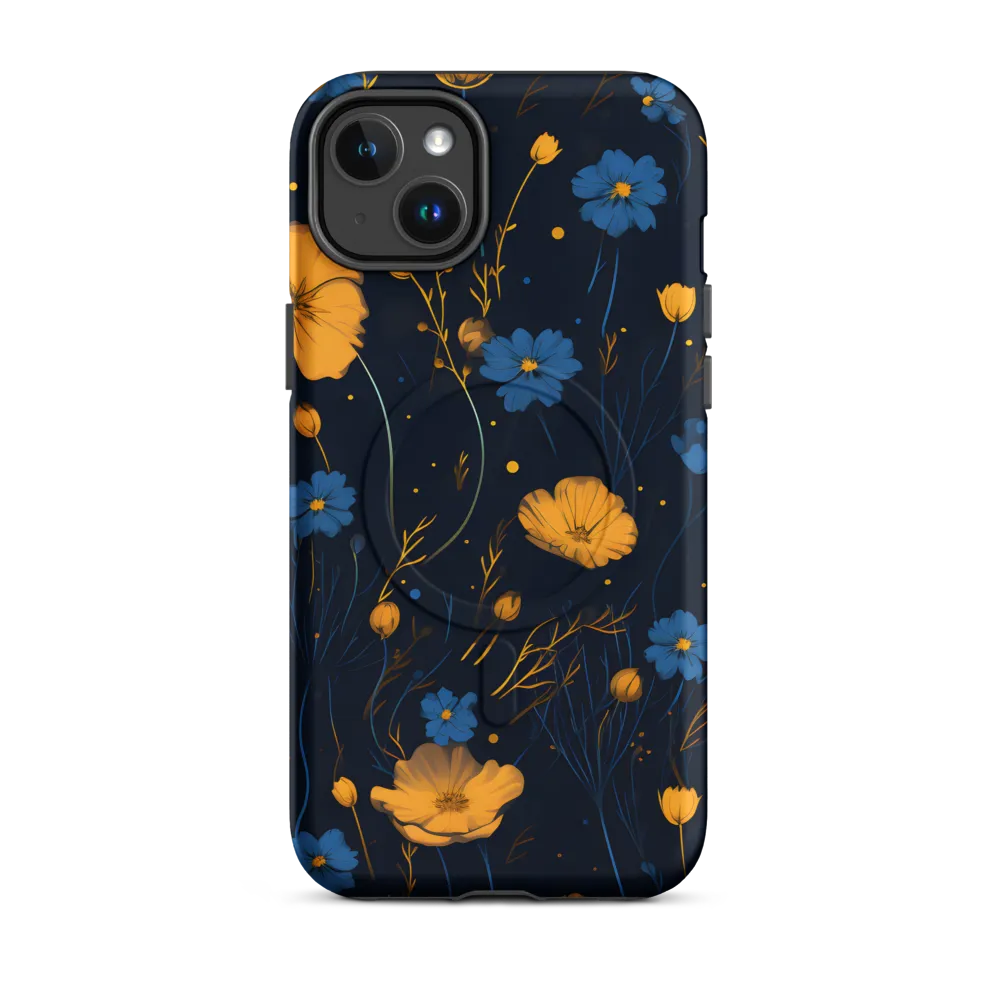 Nocturnal Blossoms | Phone Case |  14 Plus | MagSafe® Tough Case | Matte