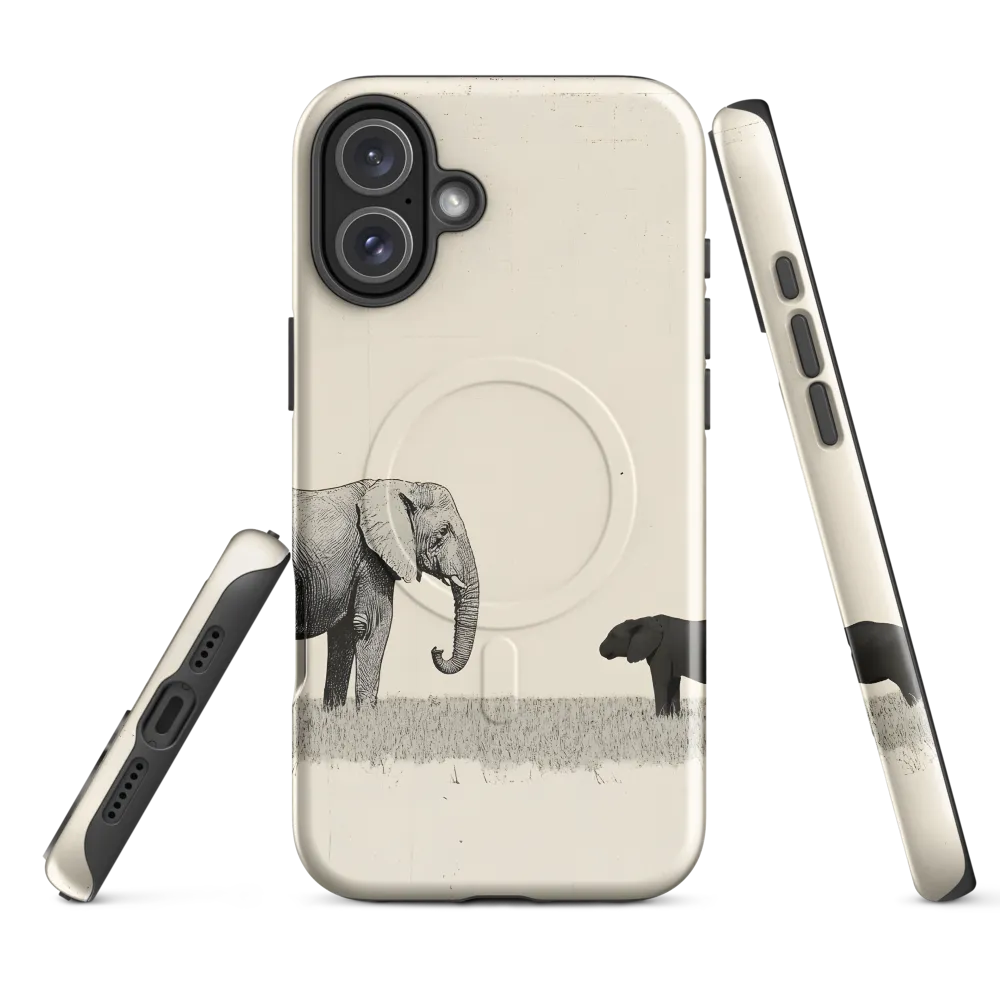 Contrasting Companions | Phone Case |  16 Plus | MagSafe® Tough Case | Glossy