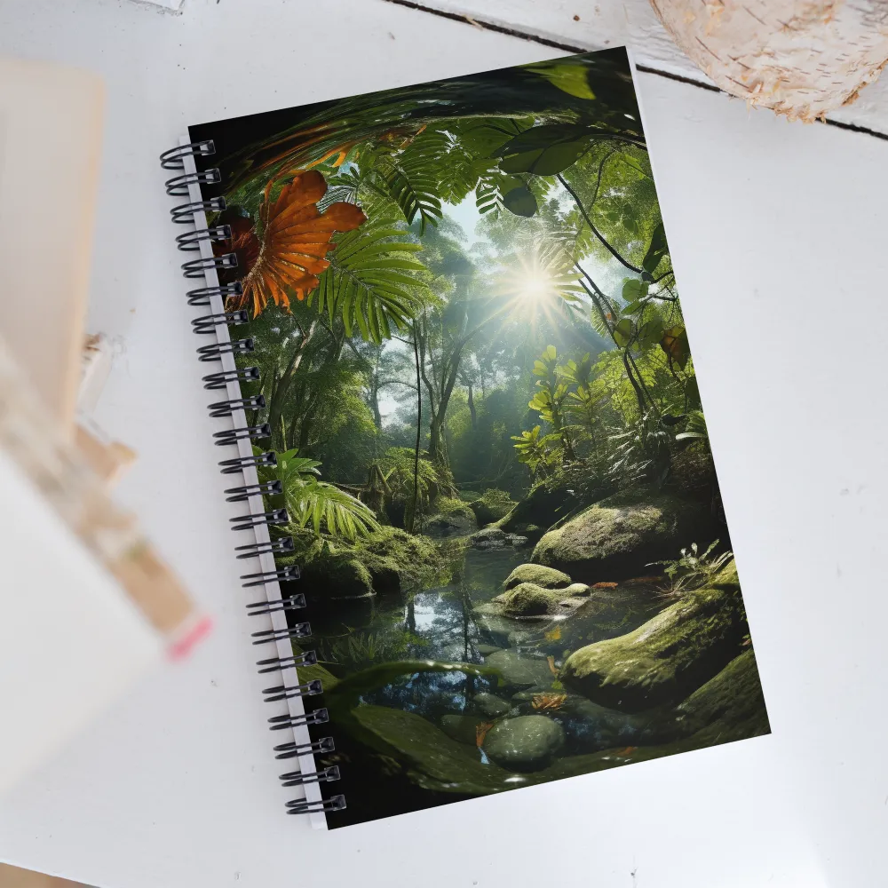 Whispers of the Jungle | Spiral Notebook