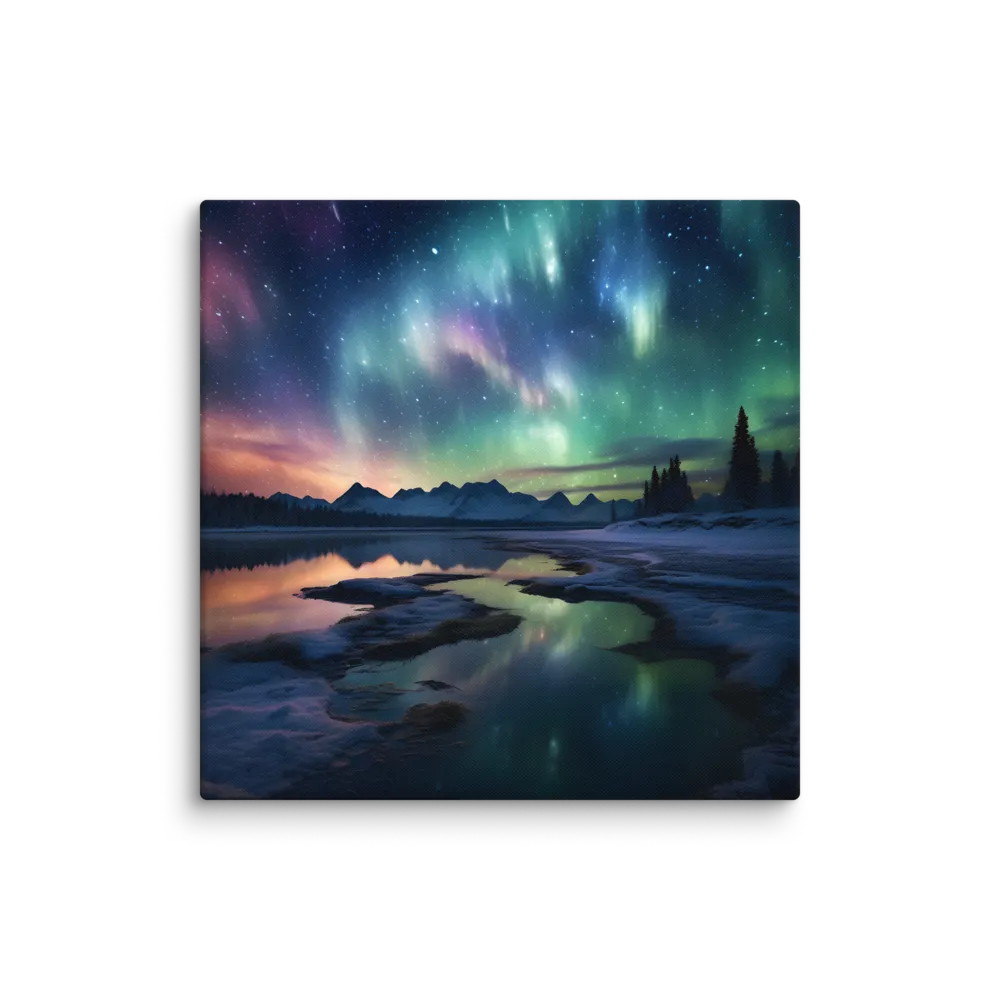 Ethereal Aurora: A Night Under the Stars