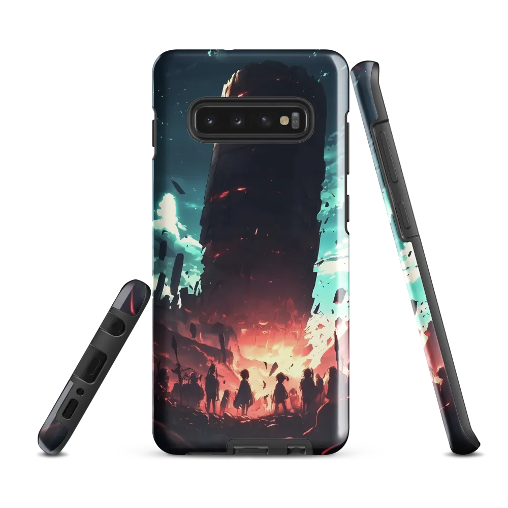 The Tower's Last Stand | Phone Case |  S10 Plus | Tough Case | Glossy