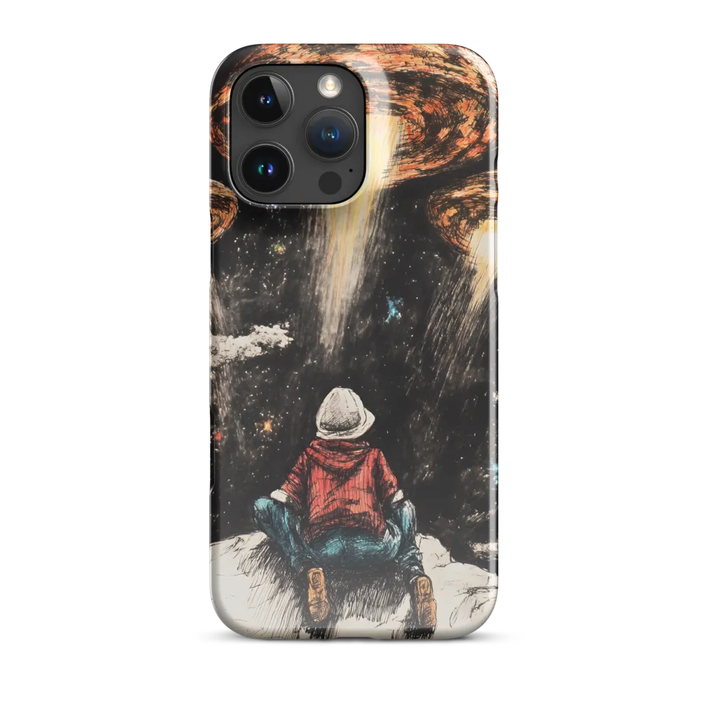 Gazing into the Unknown: A Child's Wonder in Space