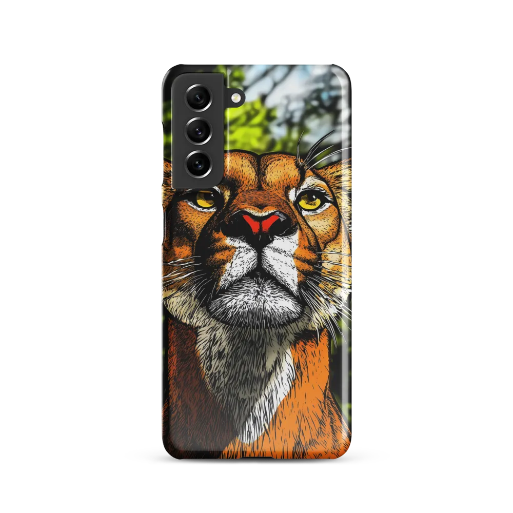 Regal Gaze: The Lioness in Focus