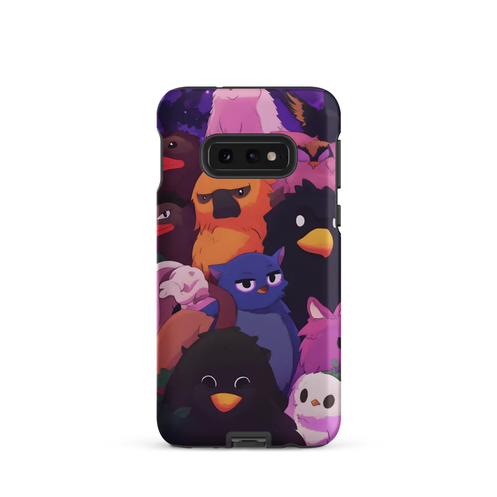 Whimsical Avian Gathering