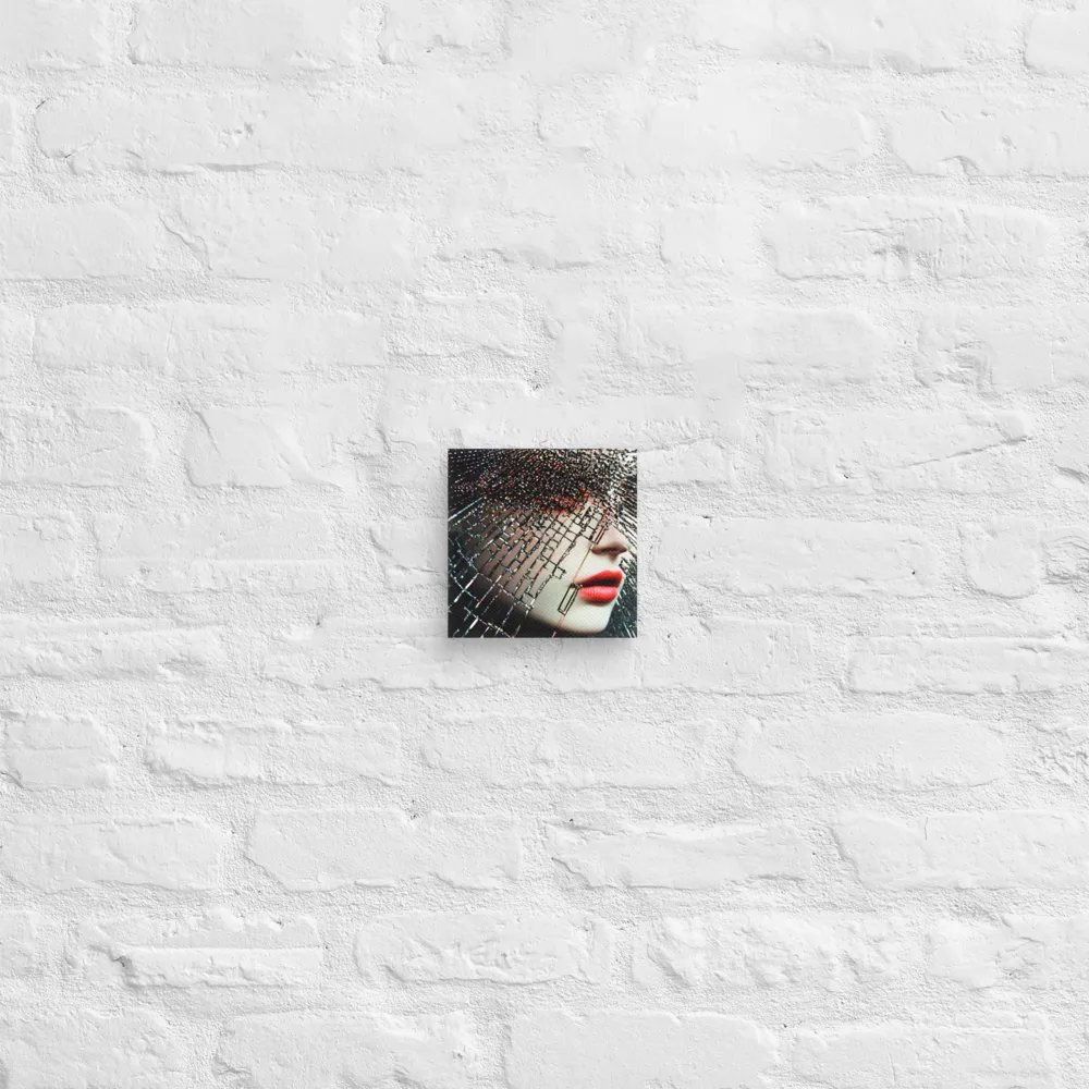 Fractured Identity | Canvas | 6″×6″