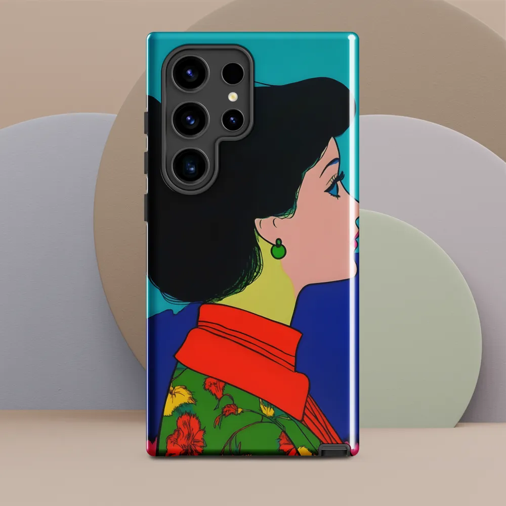 Whispers of Color: A Pop Art Portrait