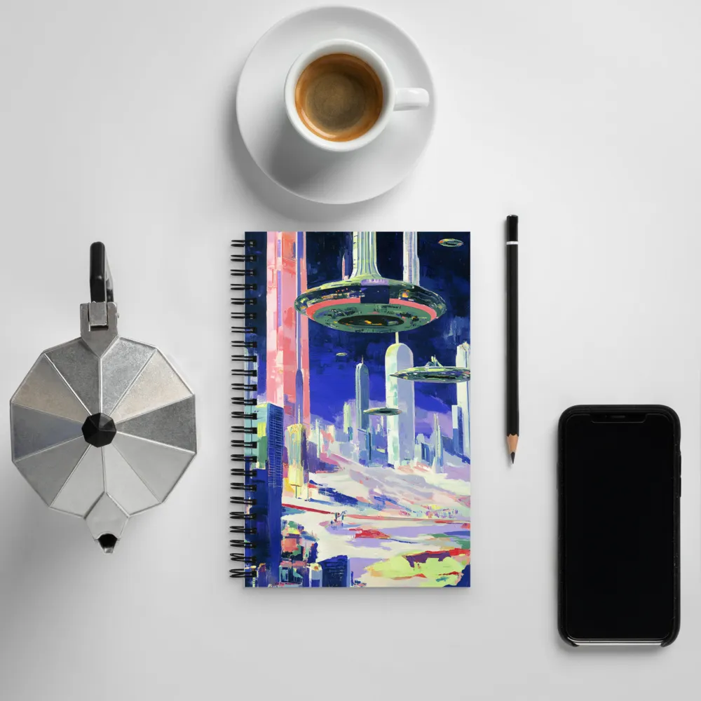 Visions of Tomorrow | Spiral Notebook