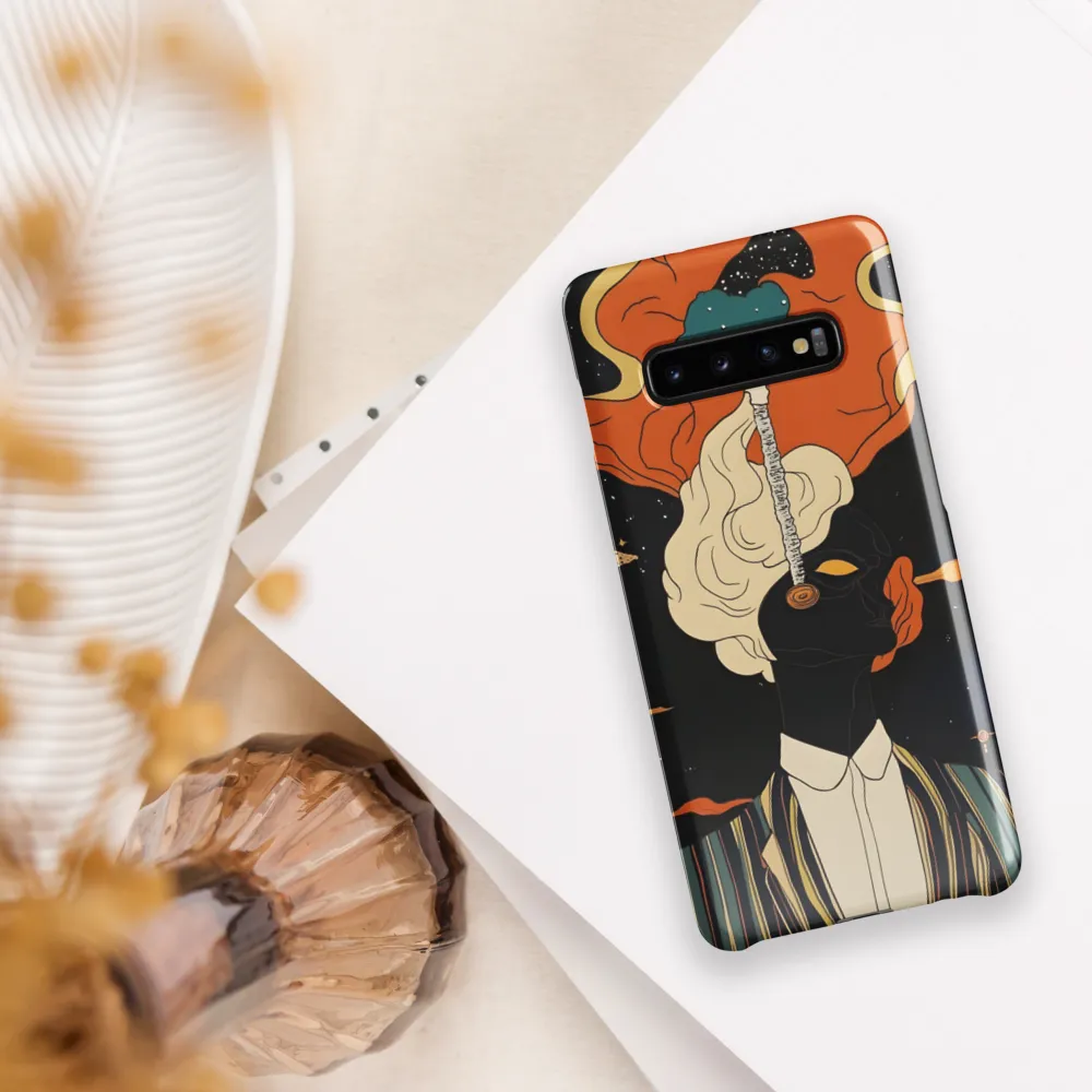 Ethereal Dreams: The Portrait of Imagination | Phone Case |  S10 Plus | Snap Case | Glossy