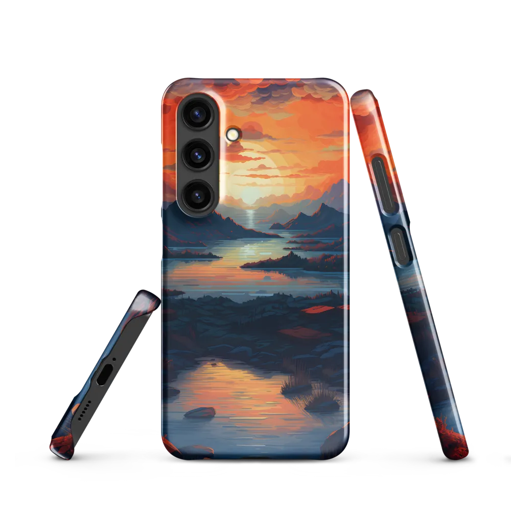 Ethereal Evening: A Digital Dusk