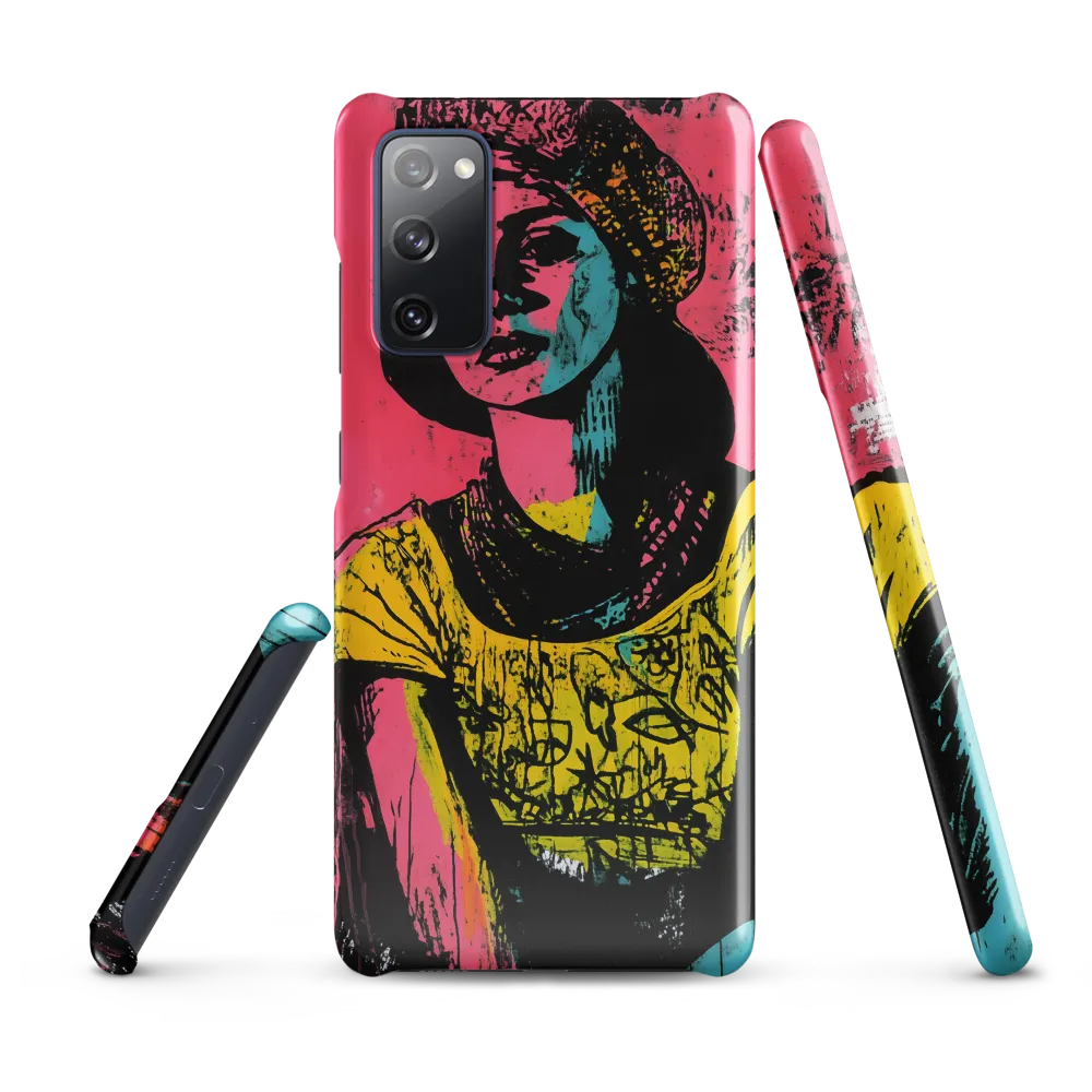 Urban Elegance: A Graffiti Portrait