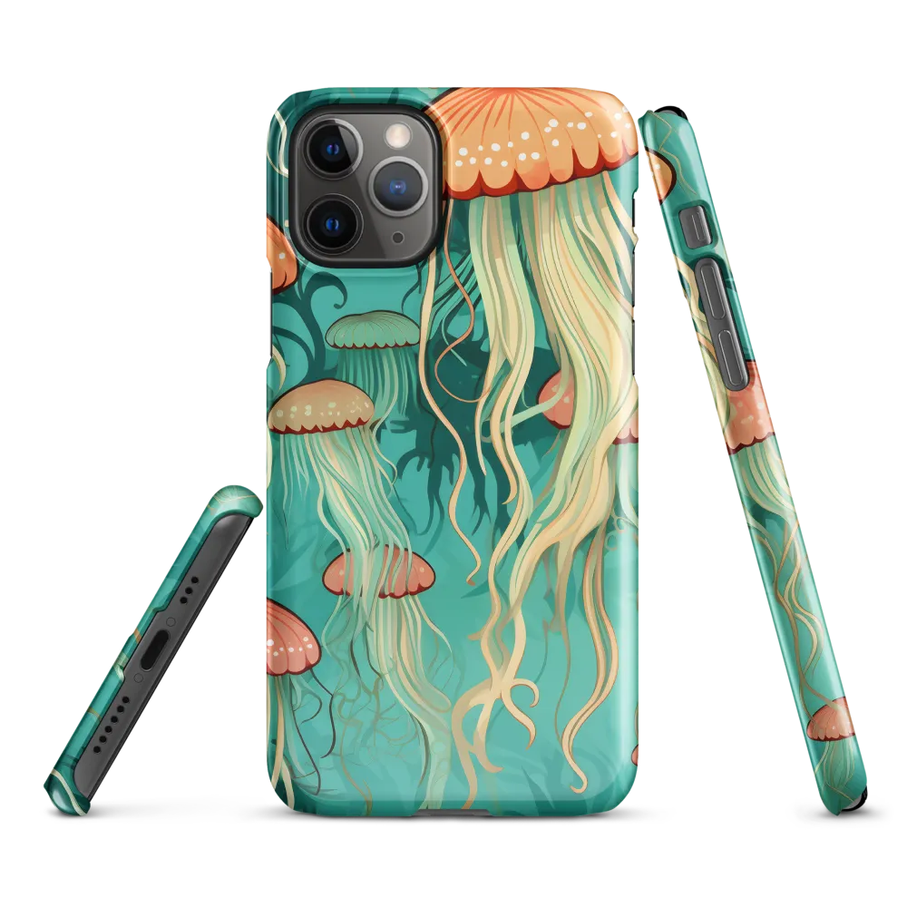 Ethereal Dance of Jellyfish | Phone Case |  11 Pro | Snap Case | Glossy