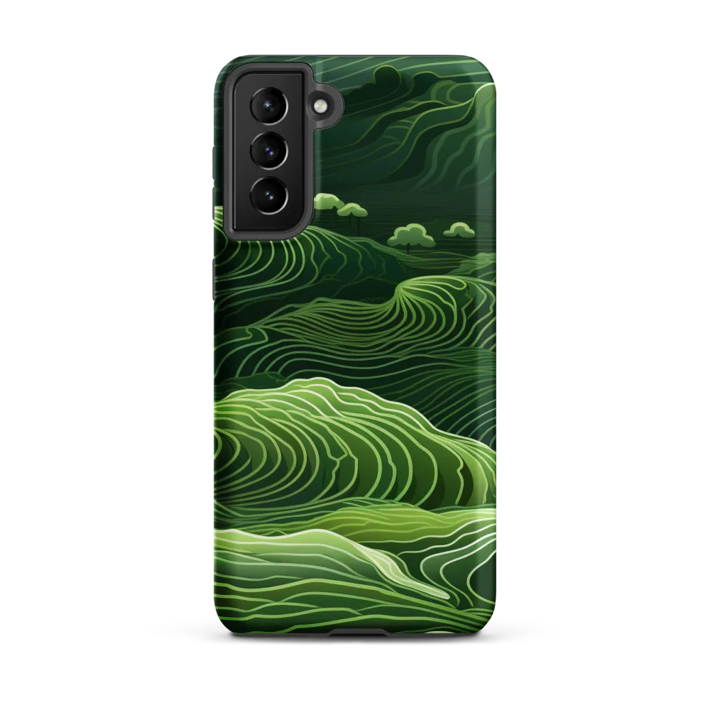 Whispers of Green Hills | Phone Case |  S21 Plus | Tough Case | Matte