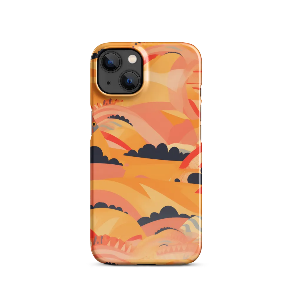 Whispers of the Abstract Horizon | Phone Case |  13 | Snap Case | Glossy