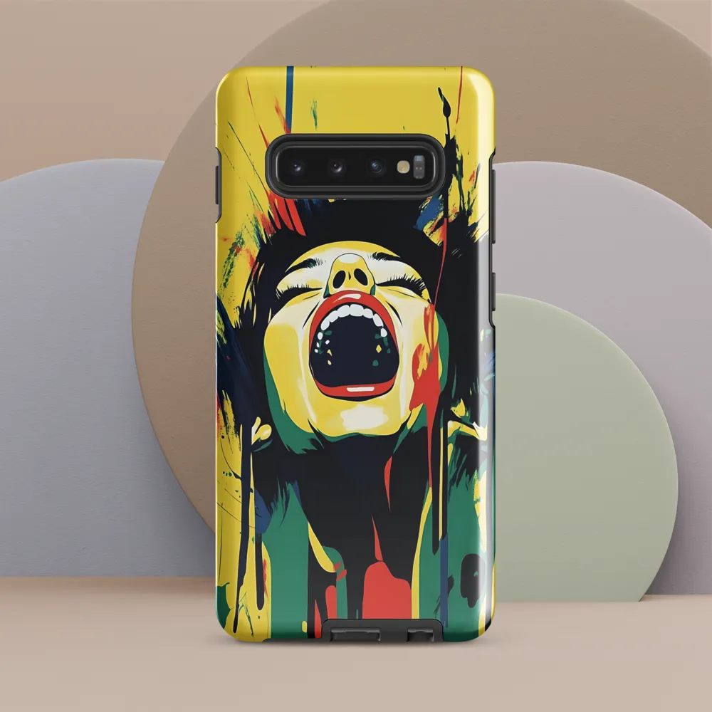 Eruption of Emotion | Phone Case |  S10 Plus | Tough Case | Glossy